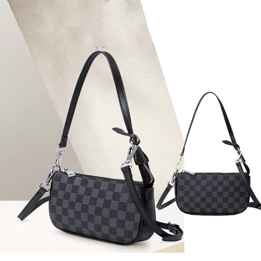 Bolso Bandolera Mujer Pequeño con Estampado Blanco y Negro - Image 7