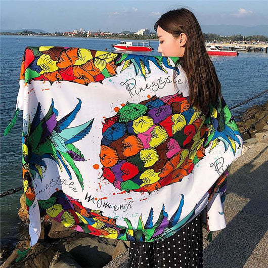 Bufanda Étnica Larga Estilo Coreano para Verano y Otoño - Image 23