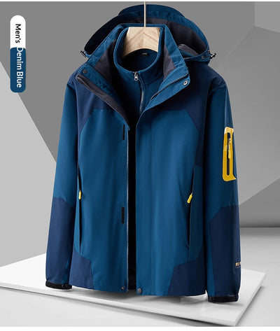 Chaqueta Impermeable Cortavientos con Forro Interior Desmontable - Image 26