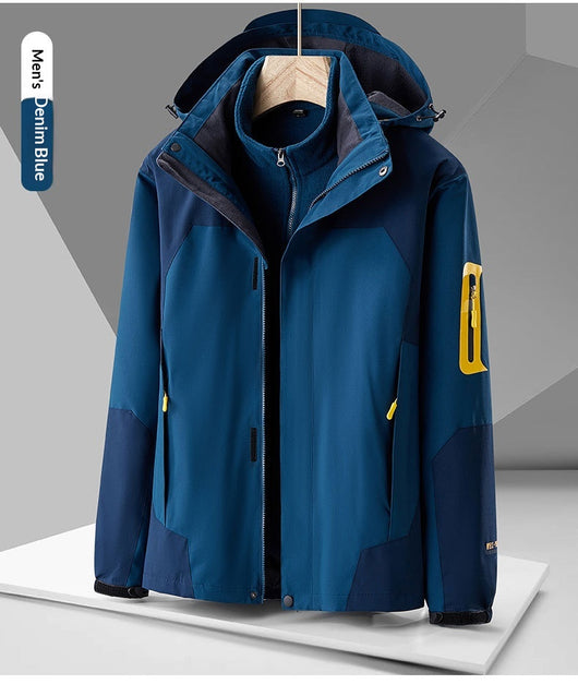 Chaqueta Impermeable Cortavientos con Forro Interior Desmontable - Image 26
