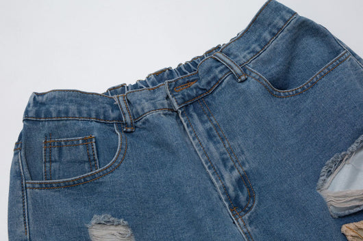 Shorts Denim Verano Corte Recto Fit Deportivo Holgado - Image 18