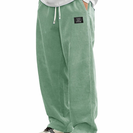 Pantalones de Pana Relajados para Hombre - Image 4
