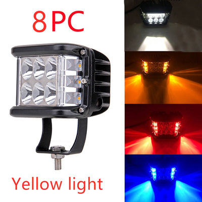 Luz de Trabajo Tricolor Amarilla de Doble Intensidad - Image 14
