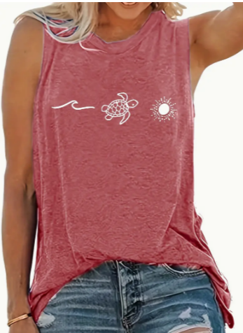 Blusa Sin Mangas para Mujer