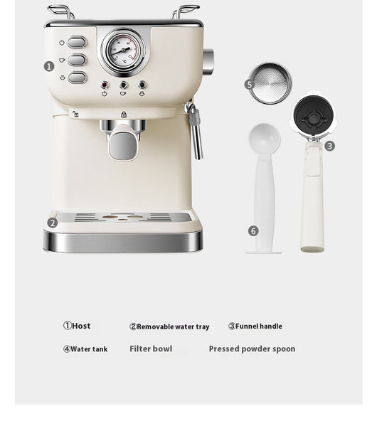 Cafetera Espresso Semiautomática Italiana de Vapor Concentrado - Image 29