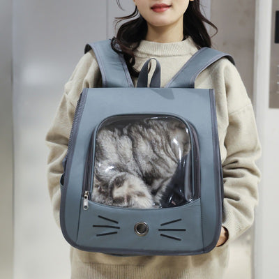 Mochila Transportadora para Gatos y Perros Pequeños - Bolsa Respirable Portátil - Image 8