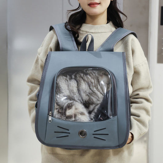 Mochila Transportadora para Gatos y Perros Pequeños - Bolsa Respirable Portátil - Image 8