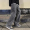 Jeans Rectos Holgados Diseño Americano para Hombre