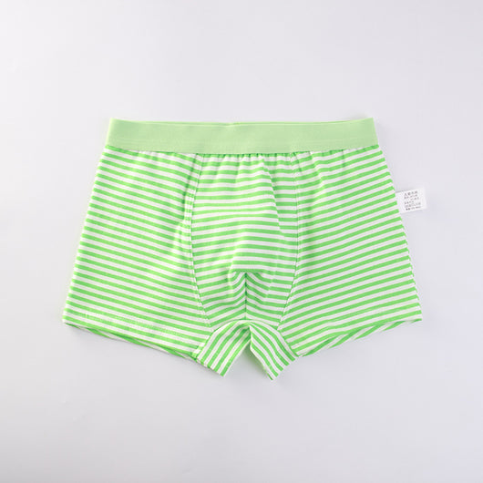 Calzoncillos Tipo Boxer de Algodón Premium para Niños con Rayas - Image 9