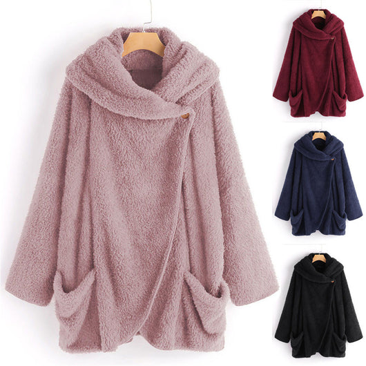 Cardigan Oversized con Cuello Solapa y Mangas Murciélago - Image 15