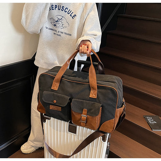 Maleta de Viaje Empresarial Plegable con Forro Impermeable de Gran Capacidad - Image 29
