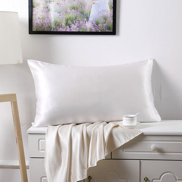 Funda de Almohada de Seda Doble Cara Premium