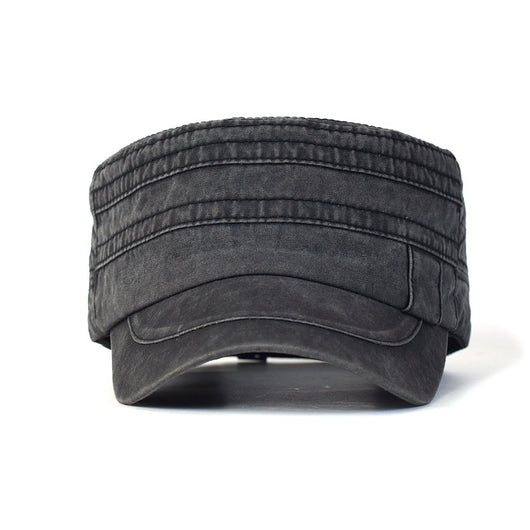 Gorra de Algodón Lavado Puro Color Liso para Hombre - Protección Solar Outdoor - Image 9