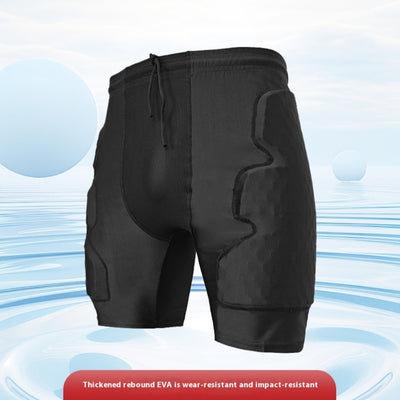 Pantalones Cortos Deportivos con Protección de Colisión para Hombre