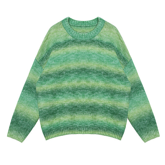 Suéter Rayado Mori Mujer - Blusa Suave y Holgada