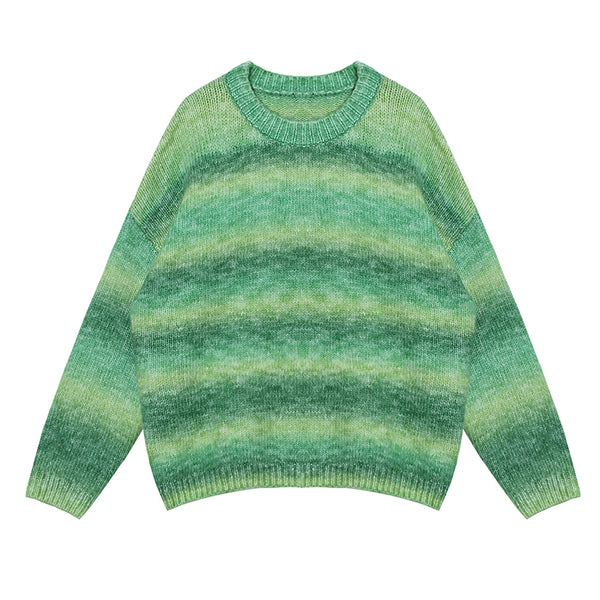 Suéter Rayado Mori Mujer - Blusa Suave y Holgada