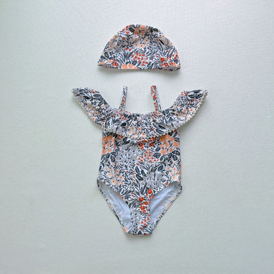 Traje de Baño Infantil con Volantes y Tirantes Ajustables - Image 7