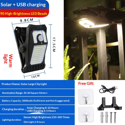 Foco Solar LED con Sensor de Movimiento - Iluminación Inteligente de Alta Potencia - Image 3