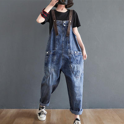Overoles para Mujer: Diseño Holgado y Ajustado Estudiante - Image 6