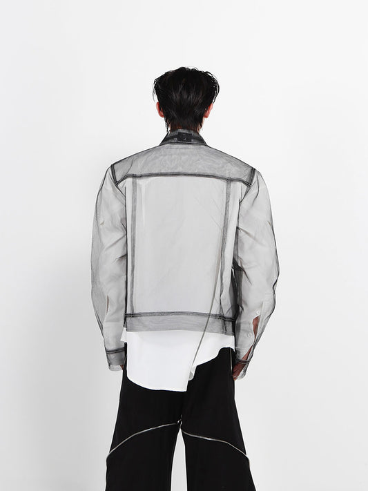 Abrigo Largo Punk Street para Hombre - Manga Larga Estilo Senior - Image 2