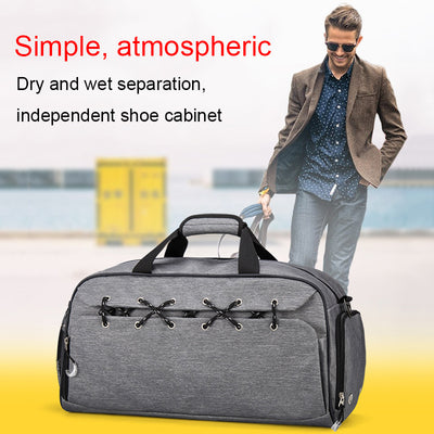 Bolsa Deportiva Multifuncional con Compartimento para Zapatos y Separación Seco-Húmedo - Image 9