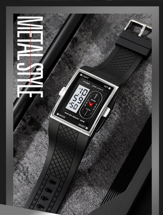 Reloj Deportivo Inteligente Dual para Estudiantes - Resistente al Agua - Image 21