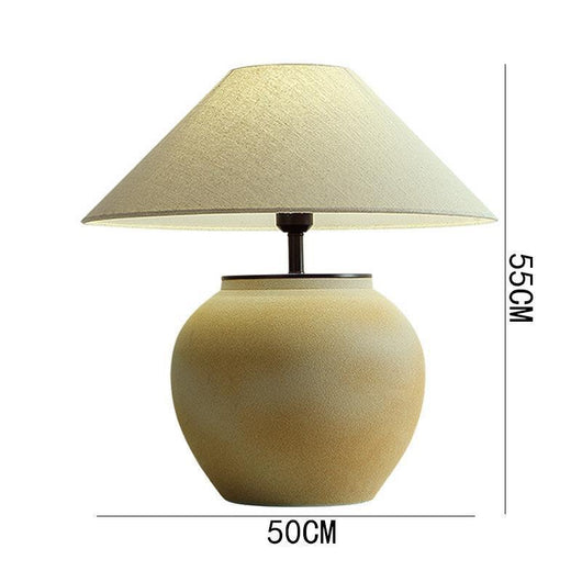 Lámpara de Mesa de Cerámica Estilo Moderno Retro Chino Nostálgico - Image 15
