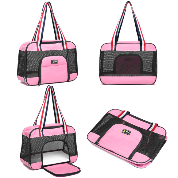 Bolsa Transportadora Plegable y Respirable para Gatos
