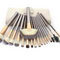 Set de Brochas de Maquillaje Persa Blanco Arroz con Mango Champagne
