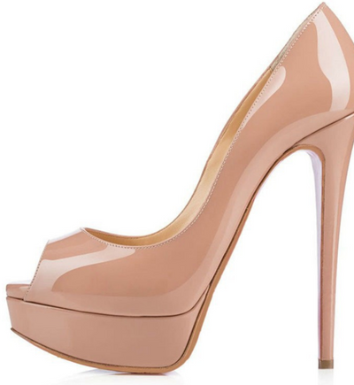 Sandalias de Tacón Alto Plataforma Charol Boca de Pez - Zapatos Sexy para Mujer - Image 6