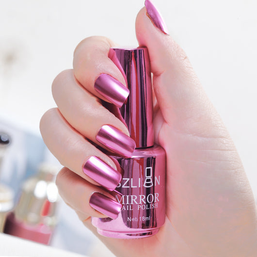 Esmalte de Uñas Efecto Espejo Acero Inoxidable - Image 12