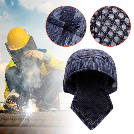 Gorro de Protección Soldador Ignífugo con Protección Contra Salpicaduras