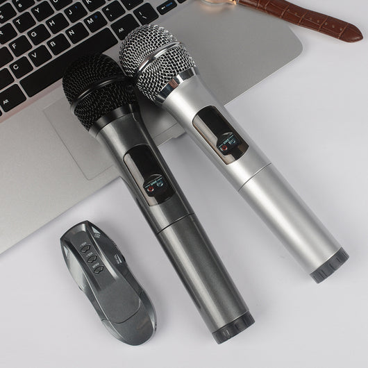 Micrófono Inalámbrico Dinámico para Karaoke en Pareja con Bluetooth