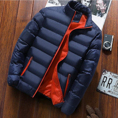 Chaqueta acolchada con cuello tipo stand - Image 4