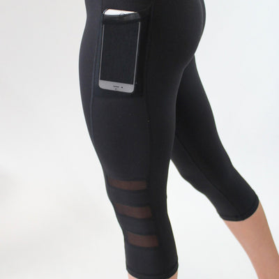 Pantalones de Yoga Deportivos con Bolsillos Laterales para Celular - Image 4