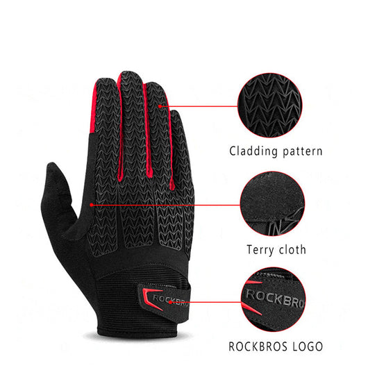 Guantes de Ciclismo Térmicos de Dedo Completo - Image 2