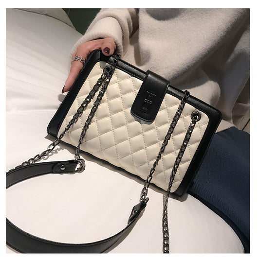 Bolso Bandolera Coreano para Niña con Cadena Dorada - Image 3