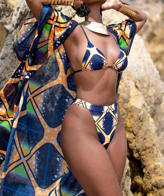 Bikini Retro con Cordones - Estilo Vintage Elegante - Image 2