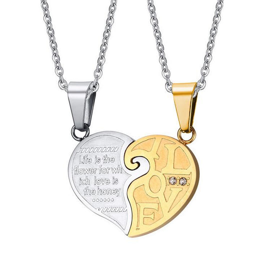 Collar de Pareja Corazones Conectados - Image 21
