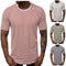 Playera de Cuello Redondo con Degradado a Rayas