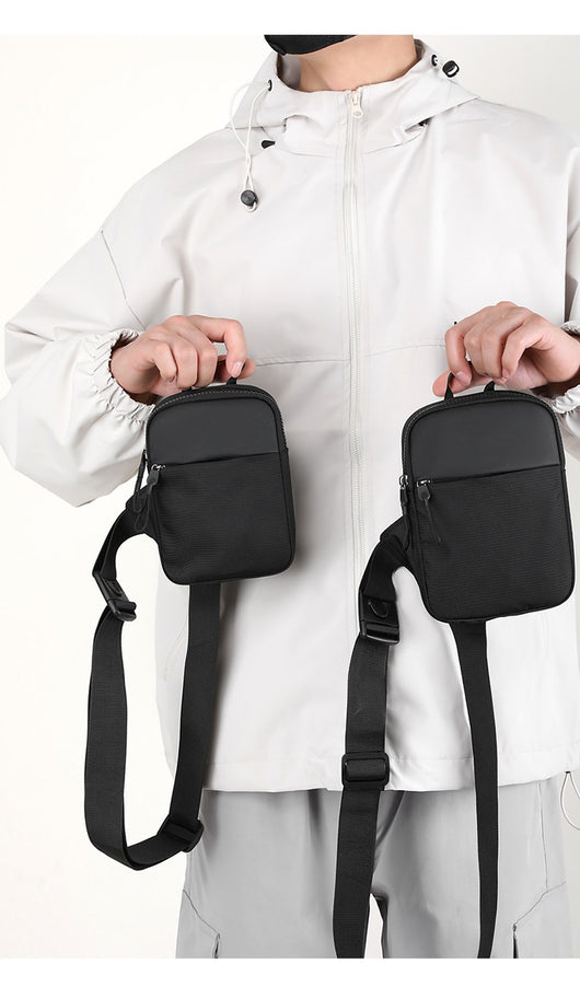Bolsa Mensajero Impermeable para Hombre - Compacta y Versátil - Image 11