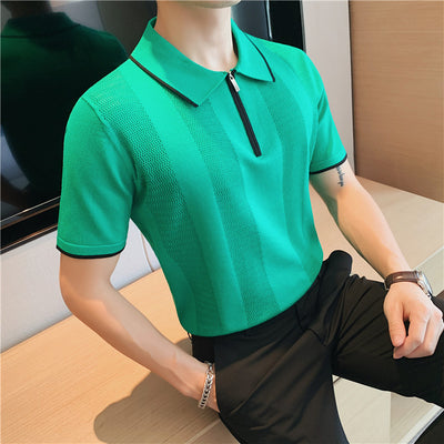Polo Infantil de Manga Corta con Cuello Fashion - Image 18