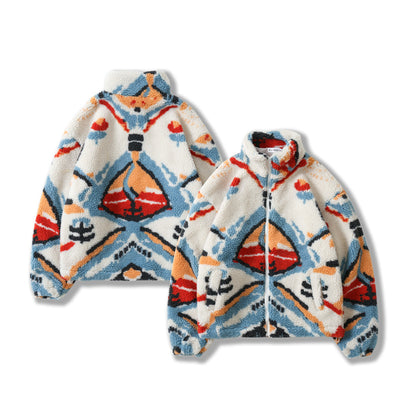 Chaqueta Acolchada Cuello Alto Unisex - Diseño Moderno para Parejas - Image 9
