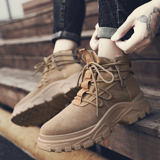 Botas Martin de Invierno Estilo Coreano para Hombre