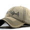 Gorra de Béisbol Hip-hop con Bordado de Espina de Pescado
