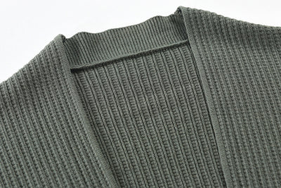 Cardigan Casual de Hombre Manga Larga Abotonado - Image 3