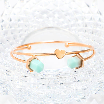 Pulsera de Moda Love Aleación - Set de 6 Piezas para Mujer - Image 3