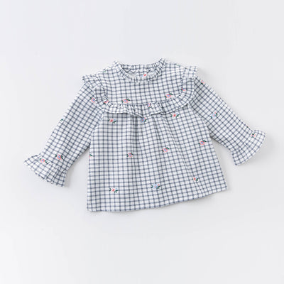 Camisa de Cuadros 100% Algodón para Bebé - Image 2