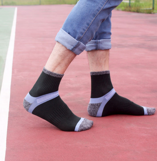 Calcetines Deportivos para Hombre Transpirables Absorbe Sudor Desodorante - Image 5