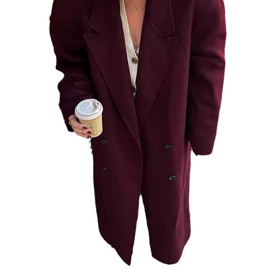 Blazer Solapa Larga Vino Tinto - Image 6